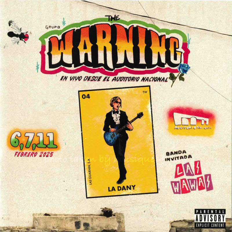ザ・ウォーニング The Warning - Live from Auditorio Nacional, CDMX (Dany Version): Exclusive Autographed Edition (CD)