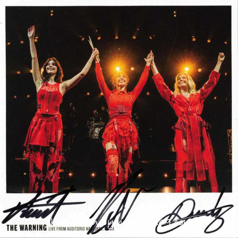 ザ・ウォーニング The Warning - Live from Auditorio Nacional, CDMX (Pau Version): Exclusive Autographed Edition (CD)