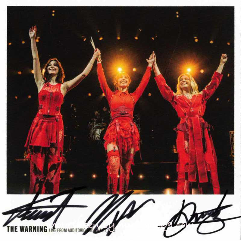 ザ・ウォーニング The Warning - Live from Auditorio Nacional, CDMX (Ale Version): Exclusive Autographed Edition (CD)