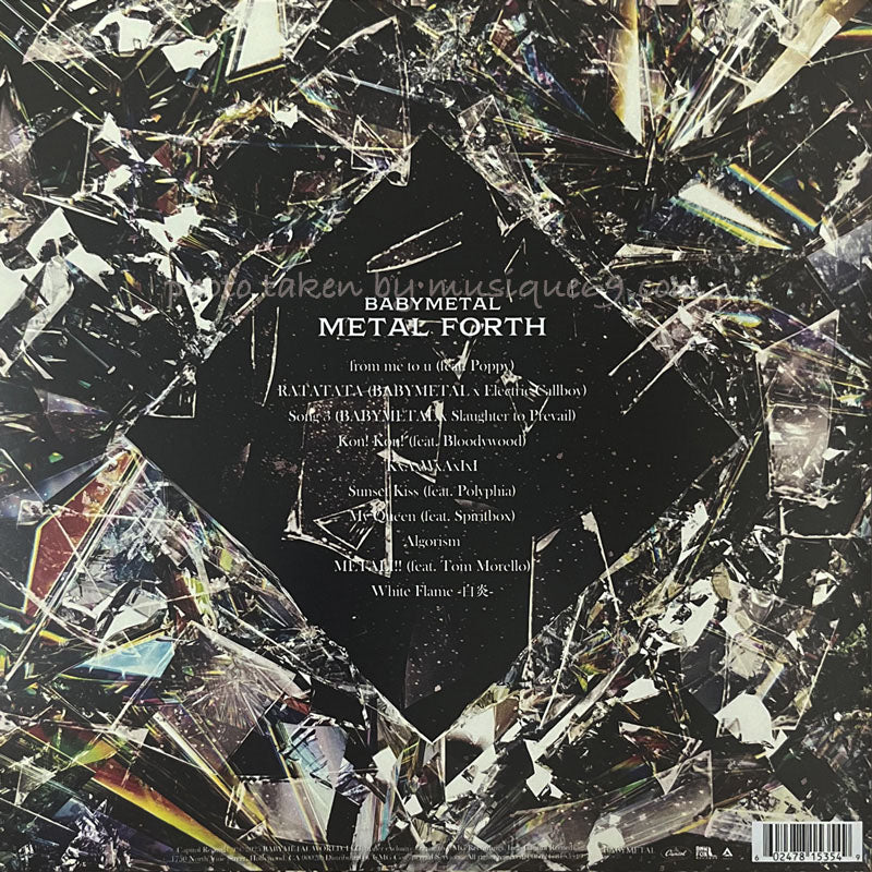 ベビーメタル Babymetal - Metal Forth: US Revolver Exclusive Autographed/ Crystal Clear Edition LP (vinyl)