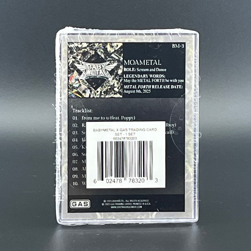 ベビーメタル - Babymetal × Gas 4-Trading Cards Set: Exclusive Limited Edition