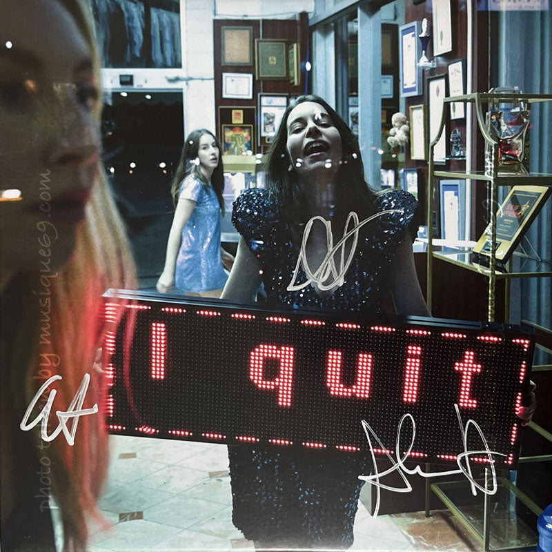 ハイム Haim - I Quit: Exclusive Autographed O-Card Edition LP (vinyl)