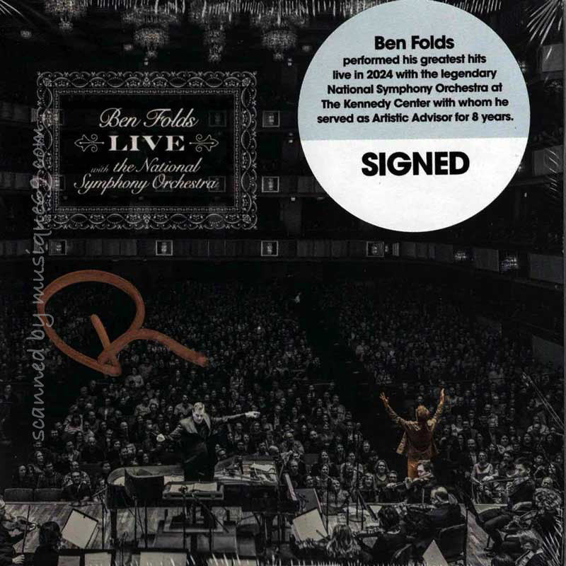 ベンフォールズ Ben Folds - Live with the National Symphony Orchestra: Exclusive Autographed Edition (CD)