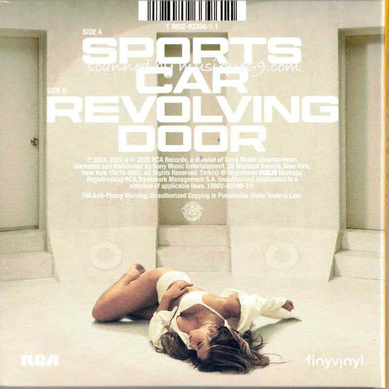 Tate McRae - Sports Car/ Revolving Door: US Exclusive "Tiny Vinyl" Edition 4" Ep (vinyl)