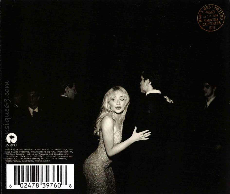 Sabrina Carpenter - Man's Best Friend: UK Exclusive Alternate Art Edition (CD)