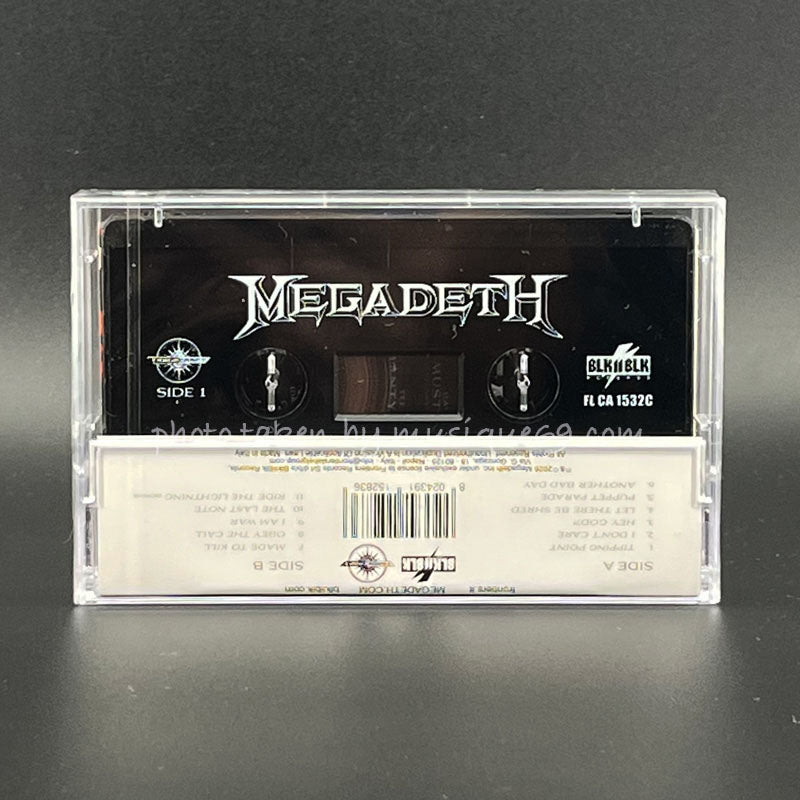 メガデス - Megadeth: Exclusive Alternate Artwork/ Black Shell Edition (cassette)