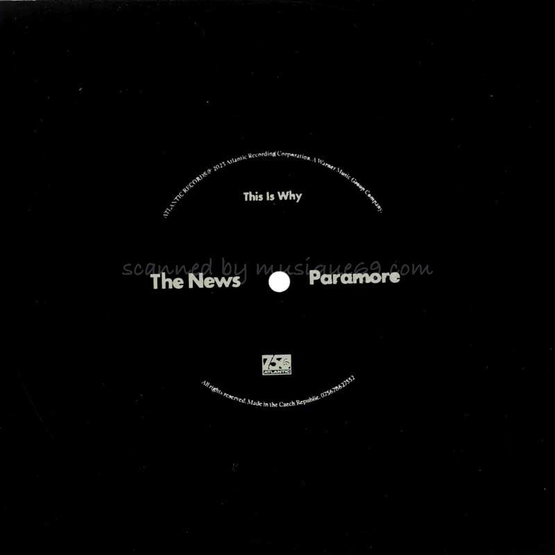 パラモア Paramore - The News: Exclusive Flexi Disc