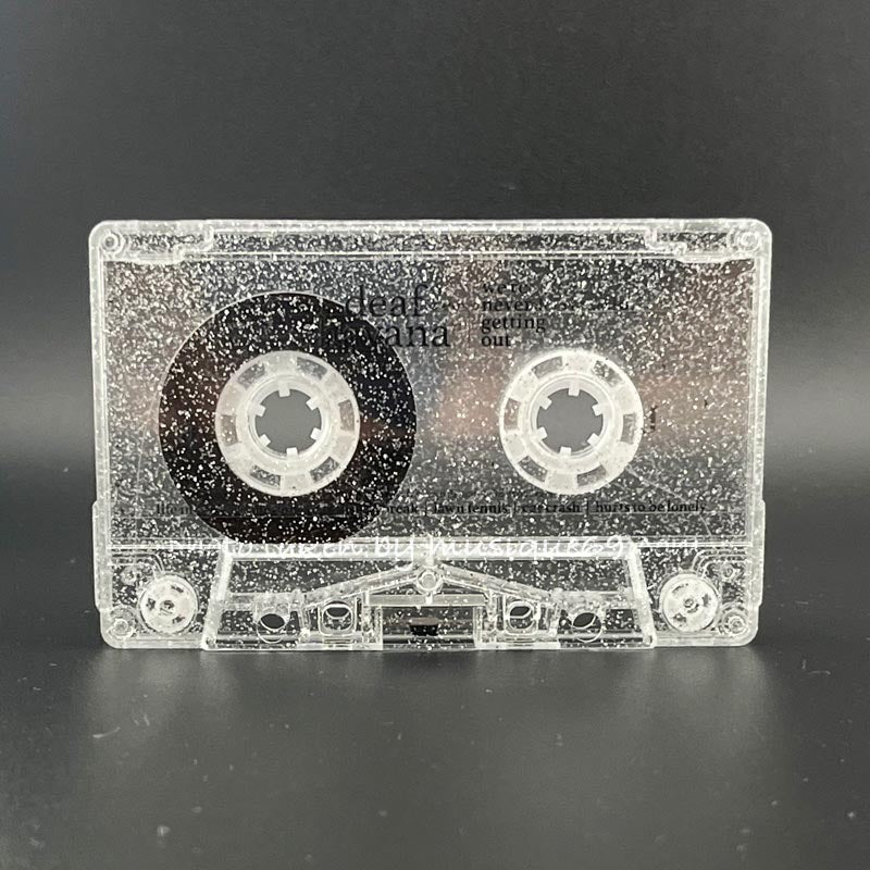 デフハヴァナ Deaf Havana - We're Never Getting Out: Exclusive O-Card/ Transparent w/ Glitter Shell Edition (cassette)