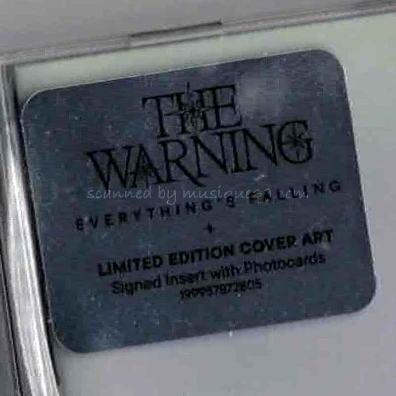ザ・ウォーニング The Warning - Everything's Falling: Exclusive Autographed/ Alt Cover Edition (CD)