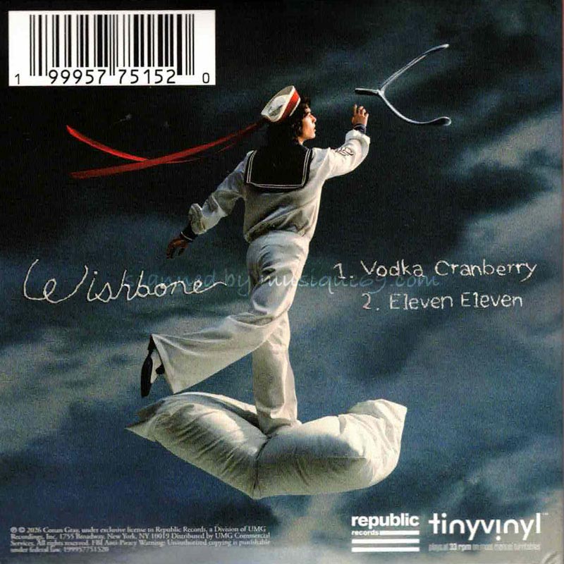 コナングレイ Conan Gray - Vodka Cranberry/ Eleven Eleven: US Exclusive Light Green Translucent Coloured/ "Tiny Vinyl" Edition 4" Ep (vinyl)