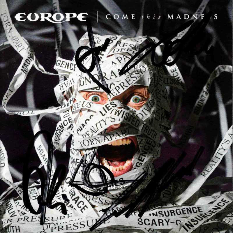 Europe - Walk the Earth: Exclusive Autographed Edition (CD)