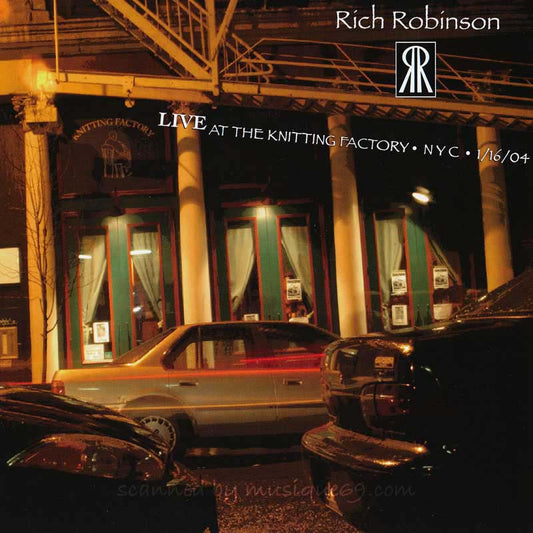 Rich Robinson - Live at the Knitting Factory, NYC 1/16/04 (CD)