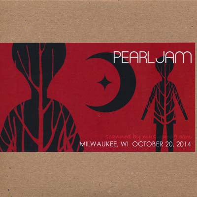 パールジャム Pearl Jam - North American Tour: Milwaukee, WI 10/20/2014 (CD)