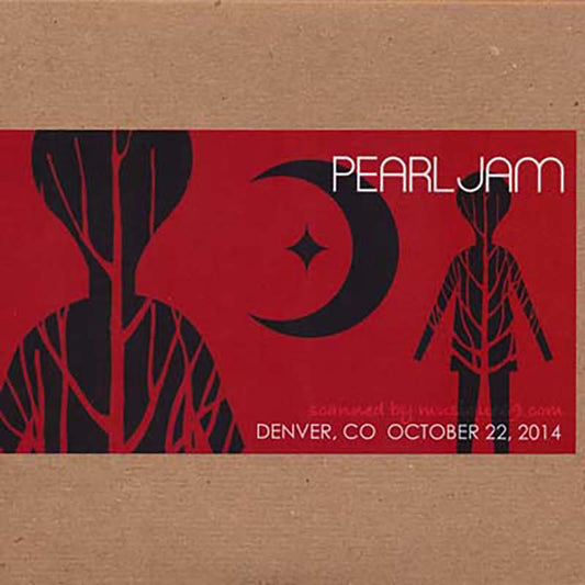Pearl Jam - North American Tour: Denver, Co 10/22/2014 (CD)