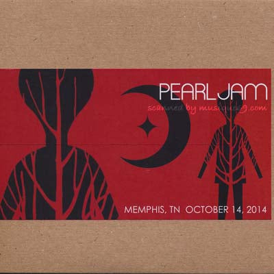 パールジャム Pearl Jam - North American Tour: Memphis, TN 10/14/2014 (CD)