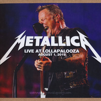 Metallica - Live at Lollapalooza; August 1, 2015 (CD)