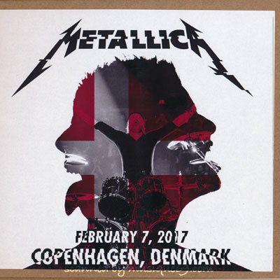 Metallica - Copenhagen, Denmark 07/02/2017 (CD)