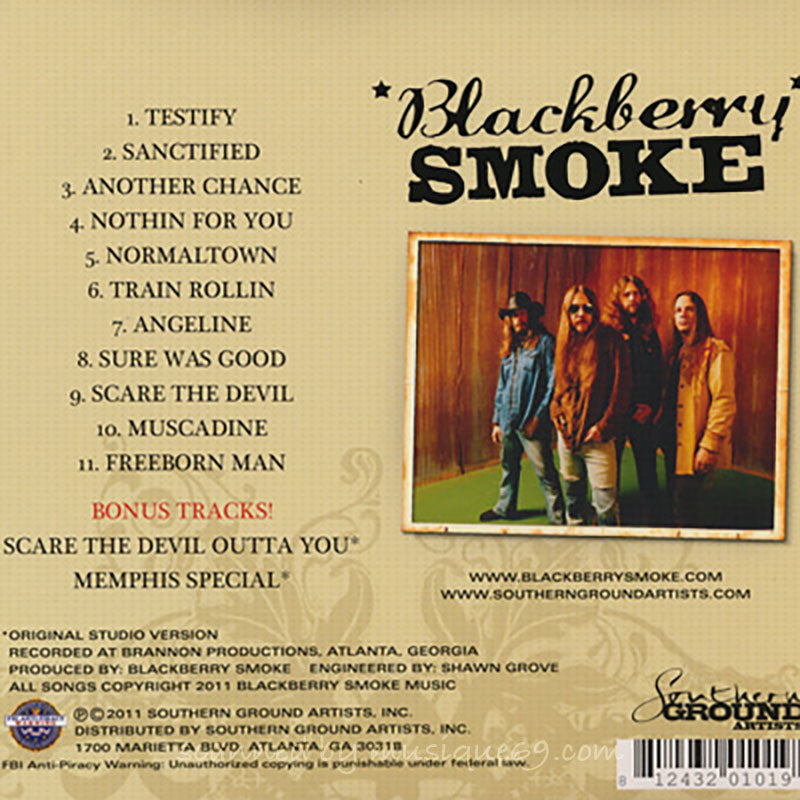 Blackberry Smoke - Bad Luck ain't No Crime: Repackaged (CD)
