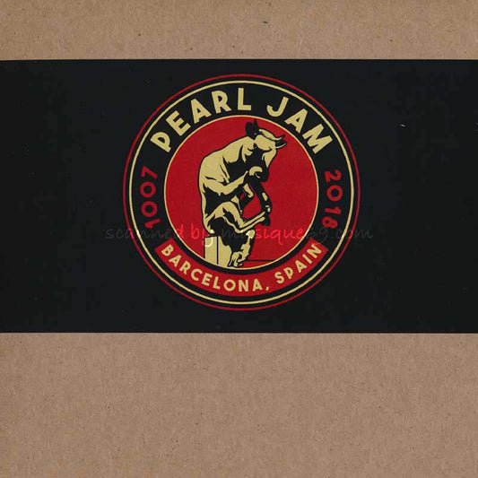Pearl Jam - European Tour: Barcelona, ​​Spain 10/07/2018 (CD)