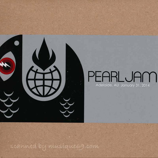 Pearl Jam - Australian Tour: Adelaide, Australia 31/01/2014 (CD)