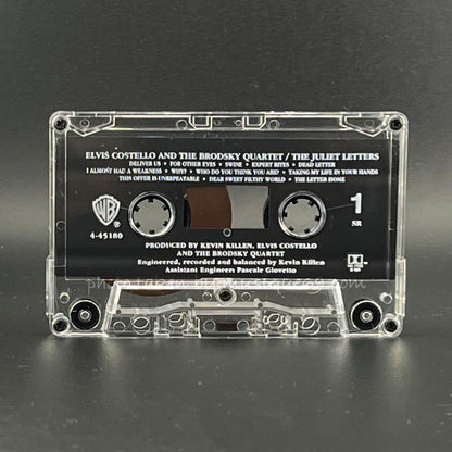 エルヴィスコステロ Elvis Costello and The Brodsky Quartet - The Juliet Letters: Dolby HX Pro/ B NR Edition (cassette)