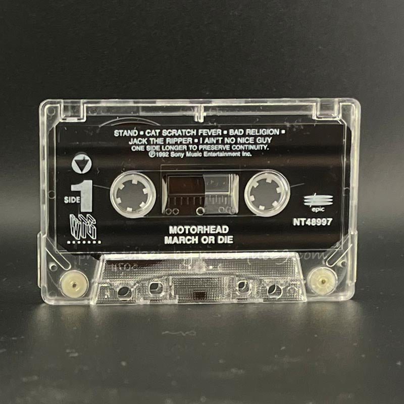 Motorhead - March or Die (cassette)