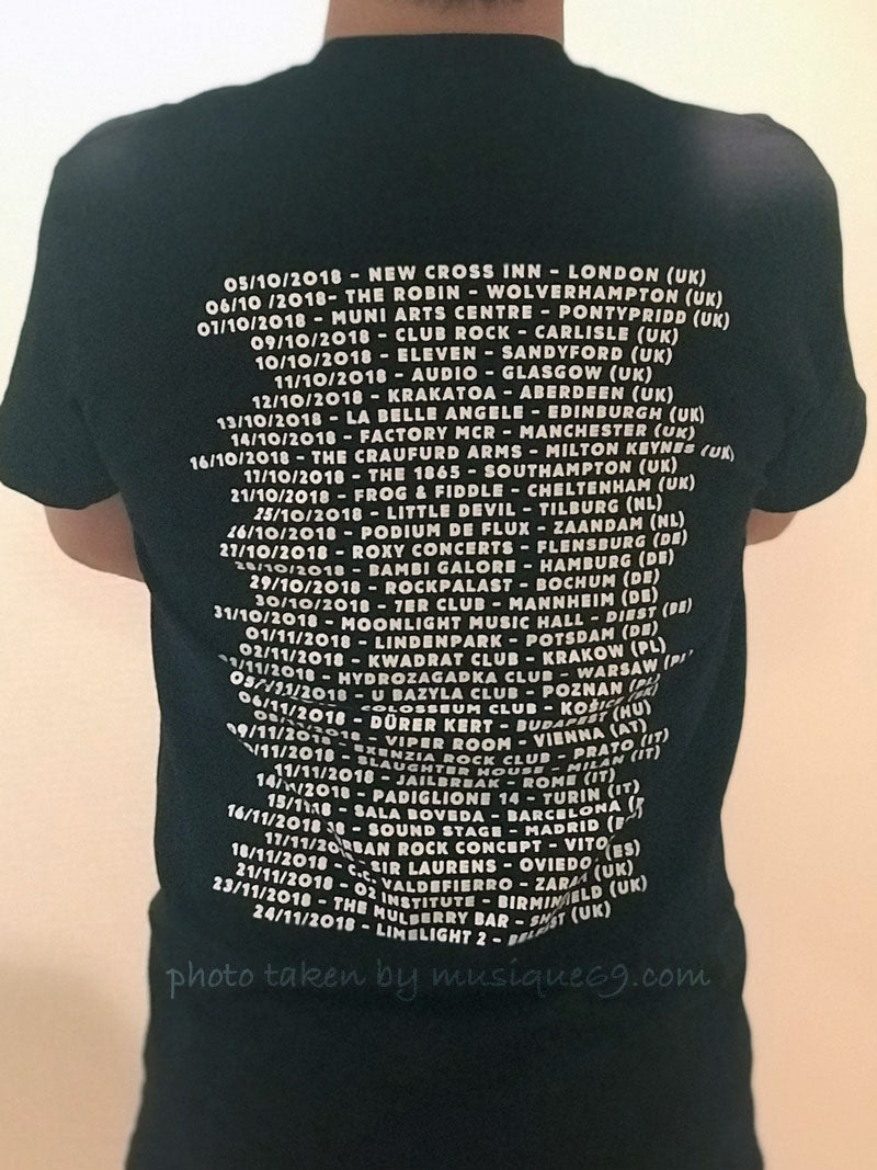 ダイアモンドヘッド Diamond Head - European Tour 2018 T-shirt: M-size