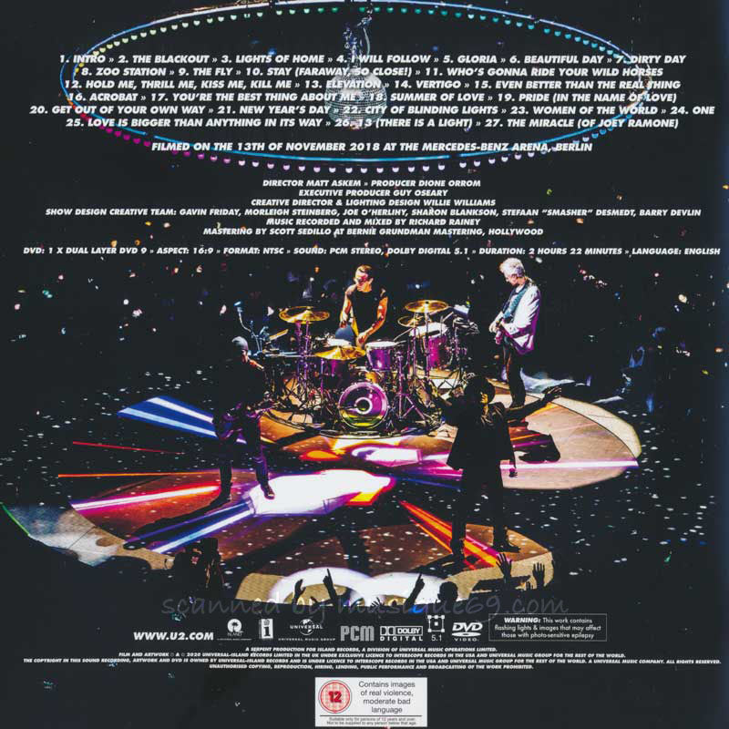 U2 - U2 Experience + Innocence: Live in Berlin (DVD)
