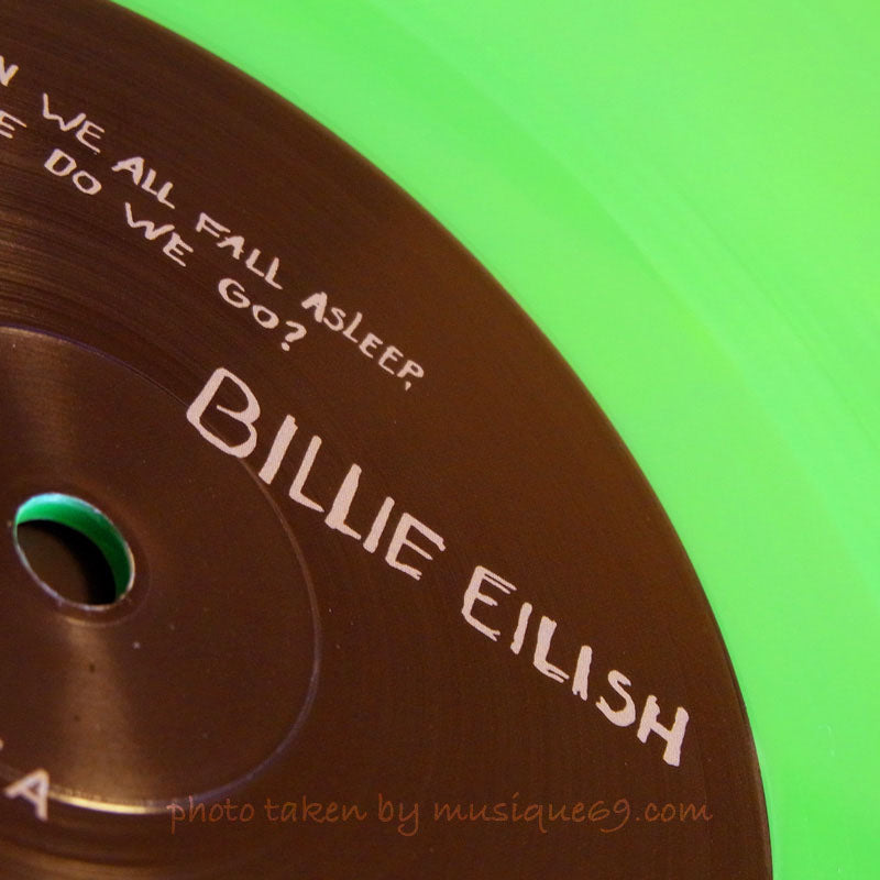 ビリーアイリッシュ Billie Eilish - When We All Fall Asleep, Where Do We Go: Exclusive Lime Green Coloured LP (vinyl)