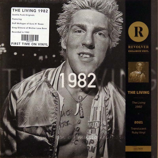 ダフマッケイガン Duff McKagan (The Living) - 1982: Exclusive Translucent Ruby Coloured LP (vinyl)