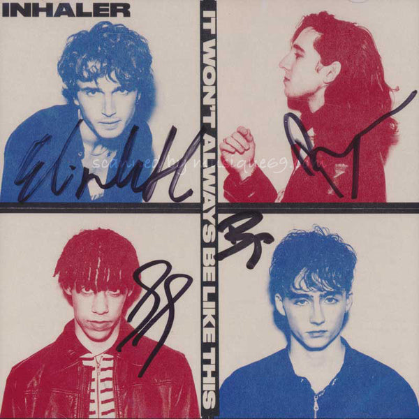 インヘイラー Inhaler - It Won't Always Be Like This: Autographed CD – ムジーク・ロック