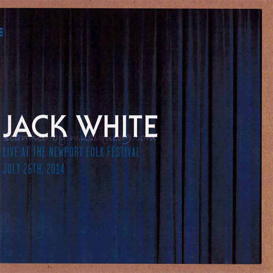 ジャックホワイト Jack White - Live at the Newport Folk Festival, July 26th, 2014 (CD)
