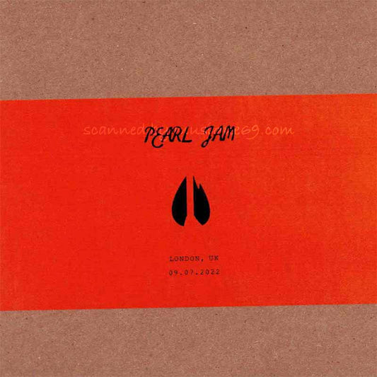 Pearl Jam - Gigaton European Tour; London, UK | 09 July 2022 (CD)