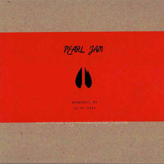 Pearl Jam - Gigaton European Tour; Budapest, HU | 12 July 2022 (CD)