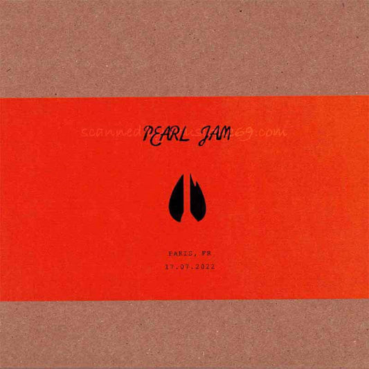 Pearl Jam - Gigaton European Tour; Paris, FR | 17 July 2022 (CD)