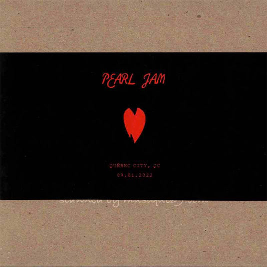 Pearl Jam - Gigaton North American Tour; Quebec City, QC | September 1st 2022 (CD)