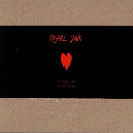 Pearl Jam - Gigaton North American Tour; Ottawa, ON | September 3rd 2022 (CD)