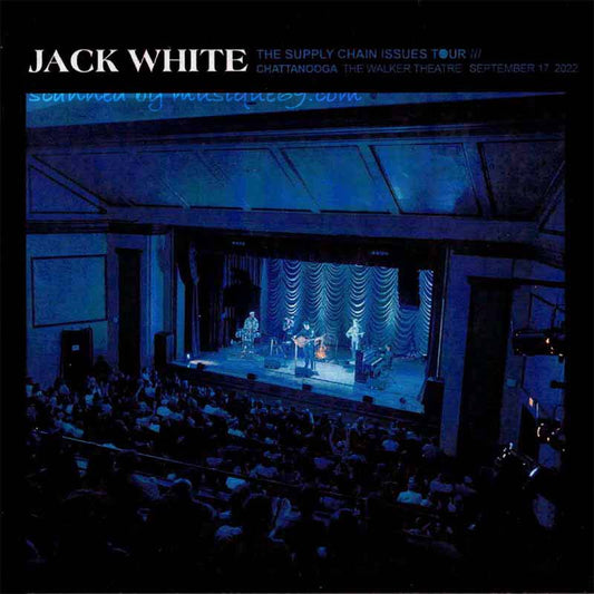 ジャックホワイト Jack White - Chattanooga | The Walker Theatre | September 17, 2022 (CD)