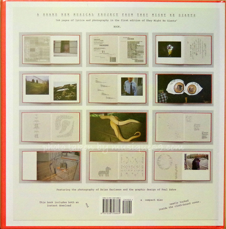 ゼイマイトビージャイアンツ They Might Be Giants - Book: Exclusive Hardcover Art Book Edition (CD)