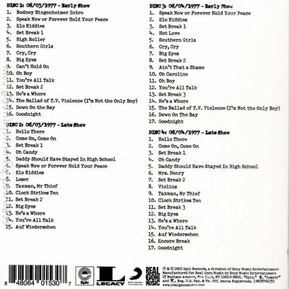 チープトリック Cheap Trick - Live at the Whisky 1977: 4-CD Set Limited Edition of 2000 (CD)