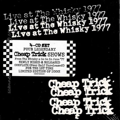 チープトリック Cheap Trick - Live at the Whisky 1977: 4-CD Set Limited Edition of 2000 (CD)