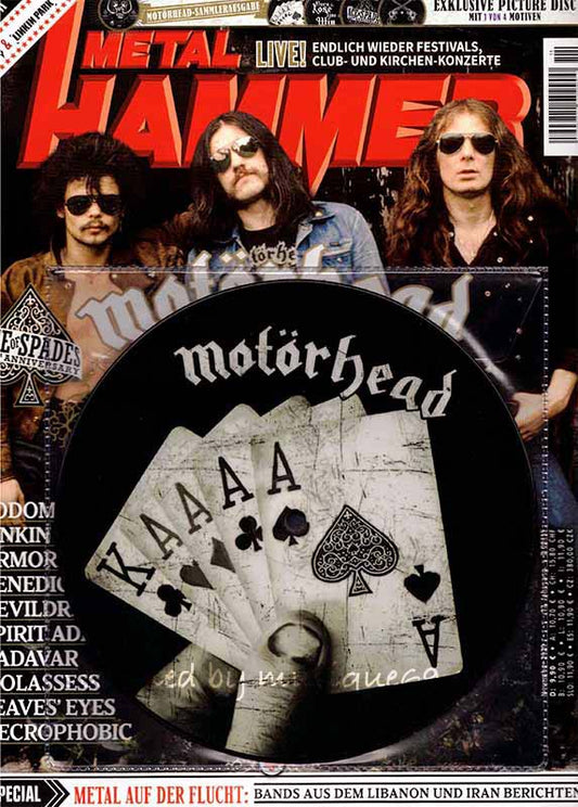 モーターヘッド Motorhead - Ace of Spades/ (We are) the Roadcrew: Metal Hammer Germany 11/2020 (Book/ Vinyl)