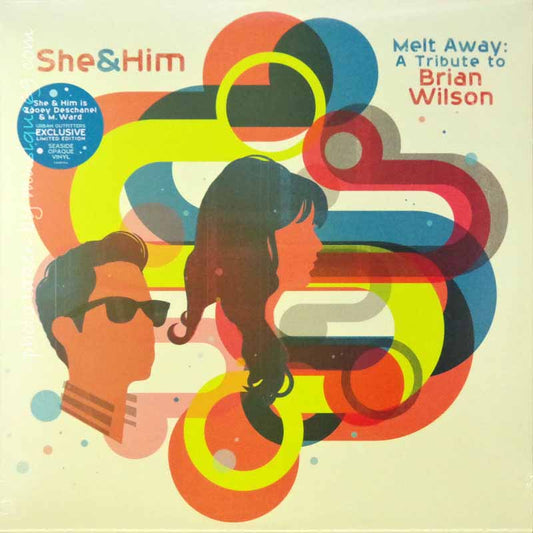 ズーイーデシャネル Zooey Deschanel (She & Him) - Melt Away: A Tribute to Brian Wilson: Exclusive Seaside Opaque Coloured LP (vinyl)