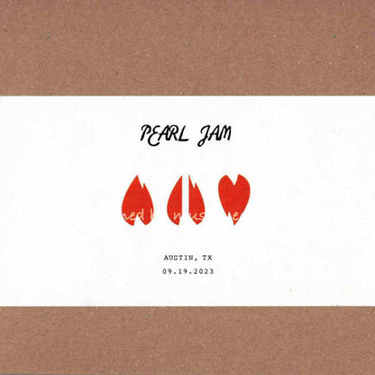 パールジャム Pearl Jam - Austin, TX | September 19 2023 (CD)