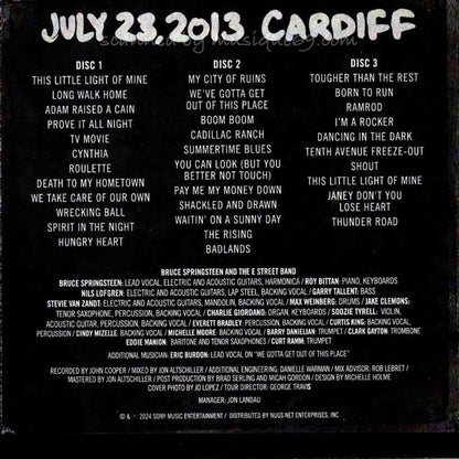 ブルーススプリングスティーン Bruce Springsteen & The E Street Band - July 23, 2013 Cardiff: US Exclusive Edition (CD)