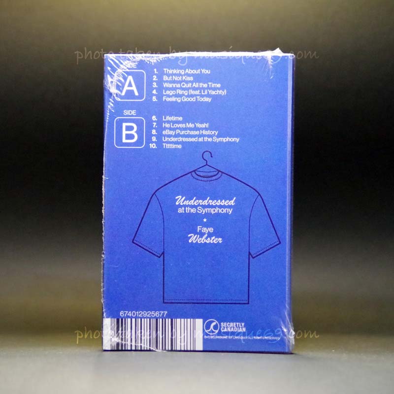 フェイウェブスター Faye Webster - Underdressed at the Symphony: White Shell Edition (cassette)