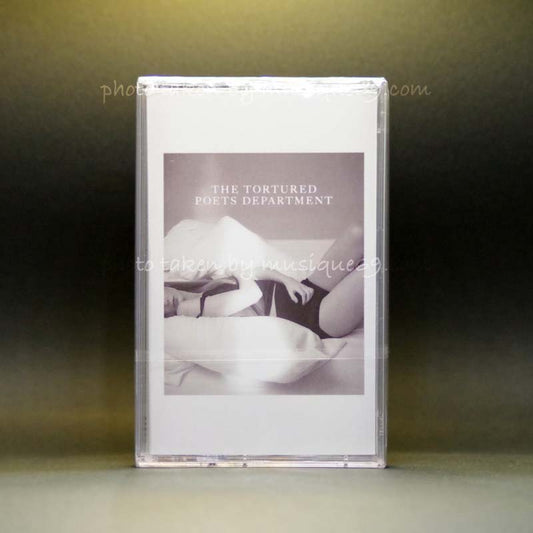 Taylor Swift - The Tortured Poets Department + The Manuscript: Exclusive Ghost White Shell Limited Edition (cassette)