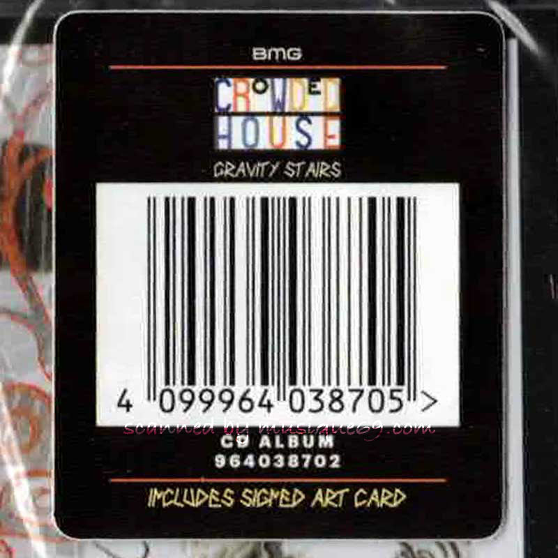 クラウデッドハウス Crowded House - Gravity Stairs: UK Exclusive Autographed Edition (CD)