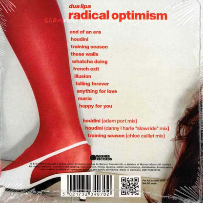 デュアリパ Dua Lipa - Radical Optimism: UK Exclusive Alternate Artwork Deluxe Edition (CD)