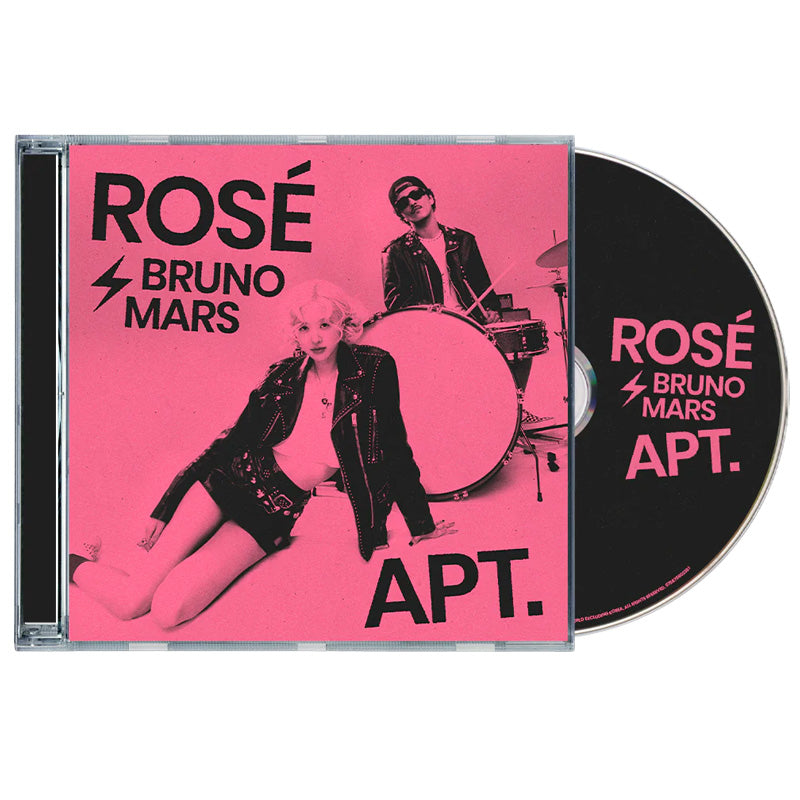 ブルーノマーズ Bruno Mars (Rose & Bruno Mars) - Apt. US Exclusive Limited Black Edition CD Single (CD)